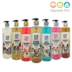 شامپو یک لیتری سگ یو اس پت