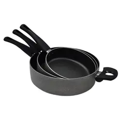 ماکفیت سه تابه طوسی براق