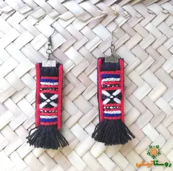 گوشواره سوزن‌دوزی بلوچی پل