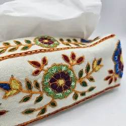 جا دستمال کاغذي پته‌دوزي کد 9