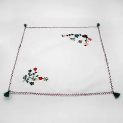 دستمال پارچه ای گلدوزی بزرگ نشتیفان طرح 47