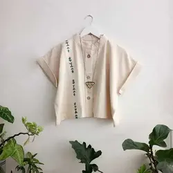 بلوز طرح جوانه کرم