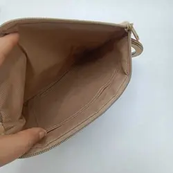 کیف کلاچ گلابتون دوزی دسته چوبی طرح کنار