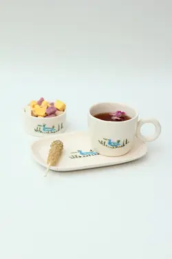ست چای خوری سرامیکی طرح اردک