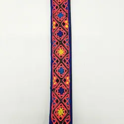 کمربند سوزن دوزی آبی قرمز