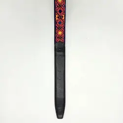 کمربند سوزن دوزی آبی قرمز