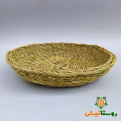 سبد ترکه بافی(کوچک به قطر 20 سانیمتر)