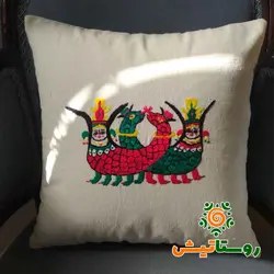 کاور کوسن گلدوزی شاماران