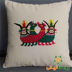 کاور کوسن گلدوزی شاماران