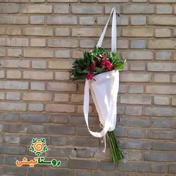 کیسه پارچه‌ای گل