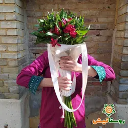 کیسه پارچه‌ای گل