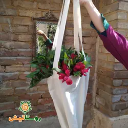 کیسه پارچه‌ای گل