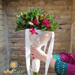 کیسه پارچه‌ای گل