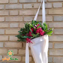 کیسه پارچه‌ای گل