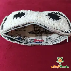 جامدادی موتیف بافی یا قلاب بافی 4