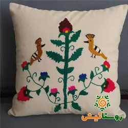 کاور کوسن گلدوزی هدهد