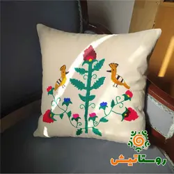 کاور کوسن گلدوزی هدهد