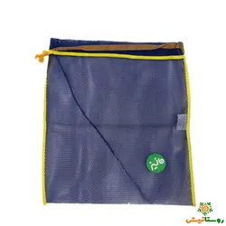 کیسه توری خرید تره باری آبی