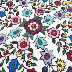 رومیزی پته‌دوزی گرد 123