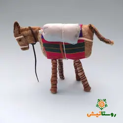 عروسک دست ساز بومی الاغ مهربون قلعه قافه بالا 3