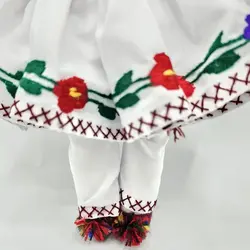 عروسک بومی دست ساز کرمانجی گلنار بزرگ