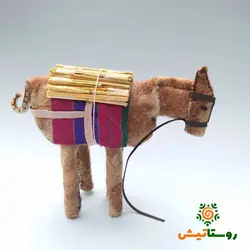 عروسک دست ساز بومی الاغ مهربون قلعه قافه بالا 2