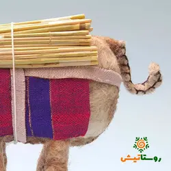 عروسک دست ساز بومی الاغ مهربون قلعه قافه بالا 2