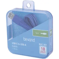 کابل تایپ سی Beyond BUC-301 2.1A 1m