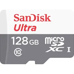 کارت حافظه microSDXC سن دیسک مدل Ultra کلاس 10 ظرفیت 128 گیگابایت