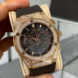 ساعت مچی مردانه  هابلوت مدل Hublot Diamonds ll 9965H