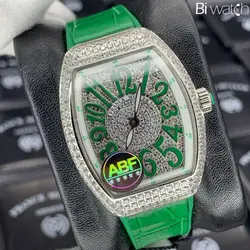 ساعت مچی فرانک مولر Franck Muller Green Full Diamonds 3343F