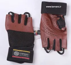 دستکش بدنسازی با مچ چمپکس (Champex Lifting Gloves)