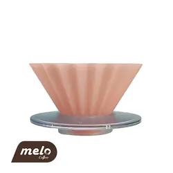 قهوه ساز V60 اورگامی صورتی