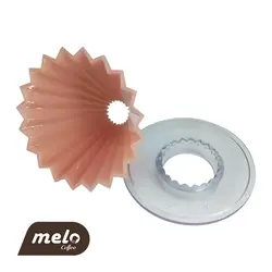 قهوه ساز V60 اورگامی صورتی