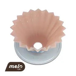 قهوه ساز V60 اورگامی صورتی