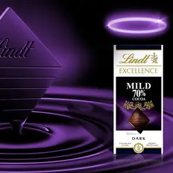 شکلات تلخ  لینت ملایم (۷۰ درصد)