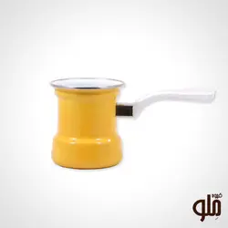 قهوه جوش ترک ۰٫۴ لیتری لعابی (زرد)