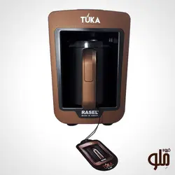 قهوه ساز ترک راسل مدل توکا چهار فنجان (رنگ قهوه ای تیره)