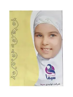 مقنعه نگین دخترانه (کد:004)