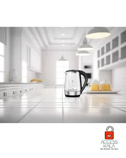 کتری شیشه ای مدل (LPRGKTBK) - LePresso 360 Transparent Quick