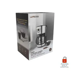 دستگاه قهوه‌ساز لپرسو مدل ( LPCMDGBK ) – Lepresso Digital Drip Coffee Machine