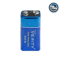 باطری کتابی کارتی VERITY 6F22