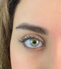 لنز رنگی سالانه گلوریا مجیک گری هانی Gloria magic gray honey