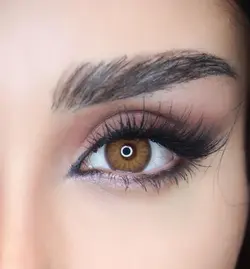 لنز رنگی سالانه گلوریا مجیک براون Gloria magic brown