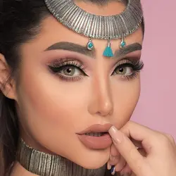 لنز رنگی سالانه گلوریا مینت گرین Gloria mint green