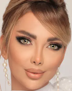 لنز رنگی سالانه گلوریا هانی بژ Gloria honey Beige