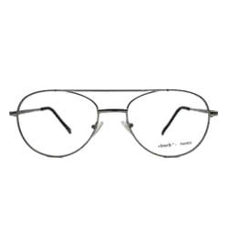 عینک طبی cearly basics مدل Weyburn Matte Silver