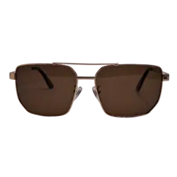عینک آفتابی پلاریزه پورش دیزاین مدل PORSCHE DESIGN P8876 طلایی دسته مشکی