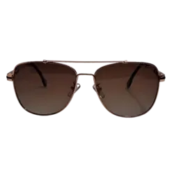 عینک آفتابی پلاریزه پورش دیزاین مدل PORSCHE DESIGN P8871 طلایی دسته پلنگی