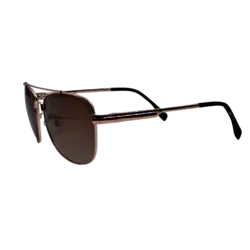 عینک آفتابی پلاریزه پورش دیزاین مدل PORSCHE DESIGN P8871 طلایی دسته پلنگی